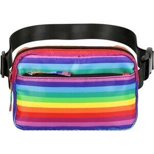 Unisex Belt Bag 2L Fanny Pack Cross Body Adjustable Strap Travel Waist Pack -